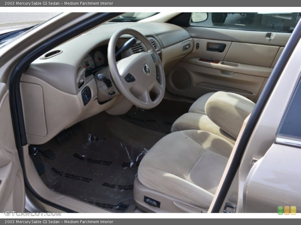 Medium Parchment Interior Photo for the 2003 Mercury Sable GS Sedan #102300952