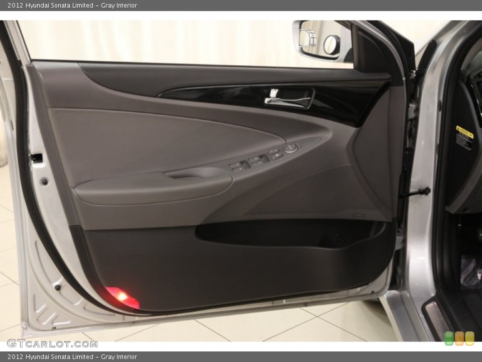 Gray Interior Door Panel for the 2012 Hyundai Sonata Limited #102302513
