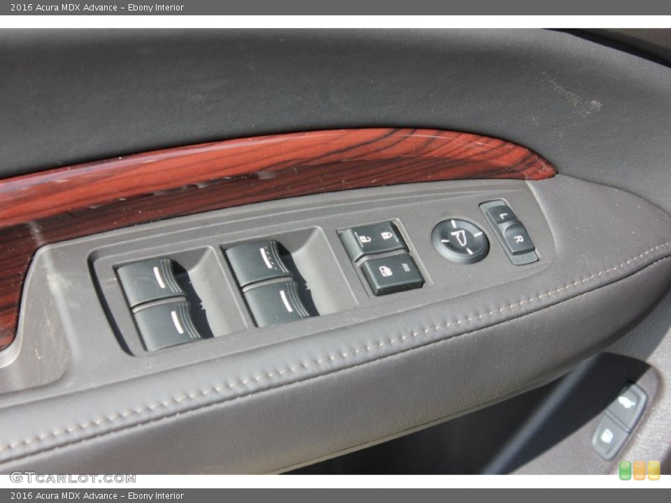 Ebony Interior Controls for the 2016 Acura MDX Advance #102318652