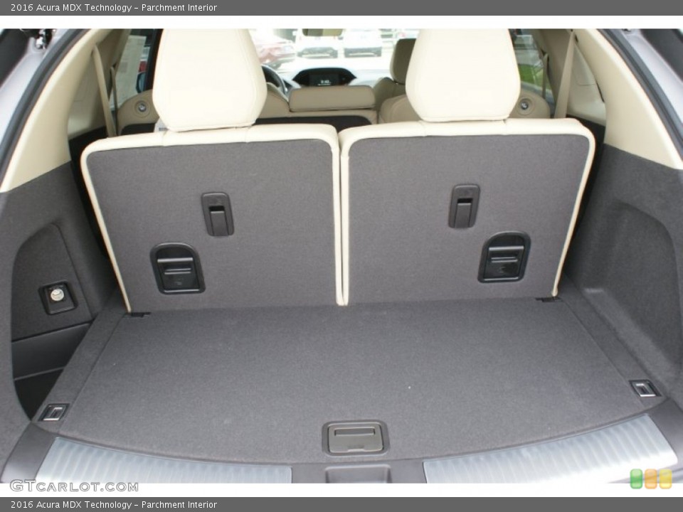 Parchment Interior Trunk for the 2016 Acura MDX Technology #102320407