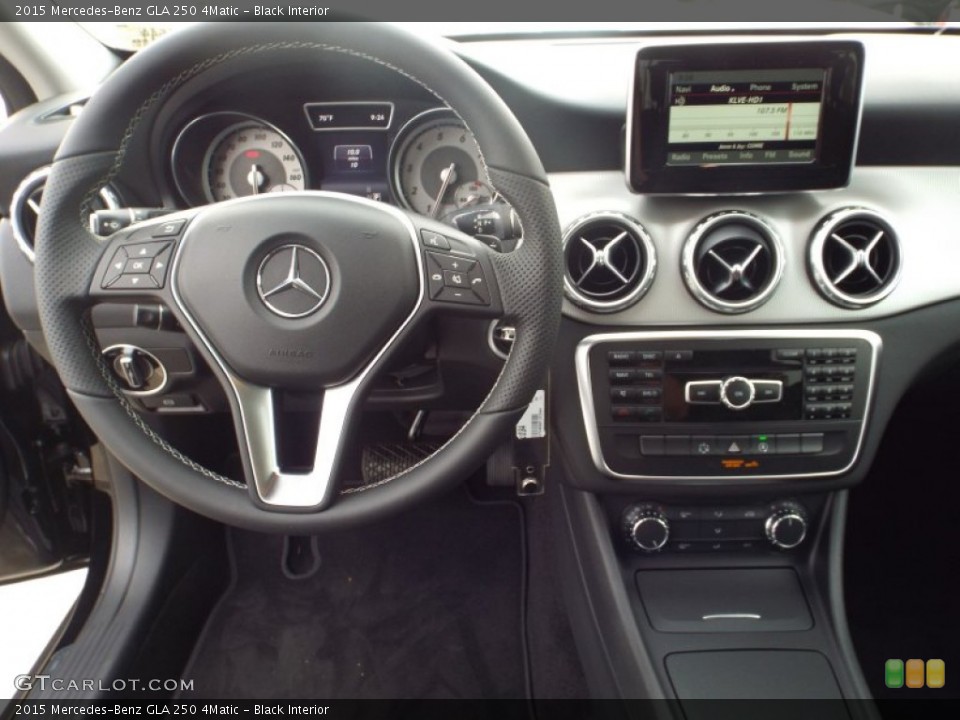 Black Interior Dashboard for the 2015 Mercedes-Benz GLA 250 4Matic #102326383
