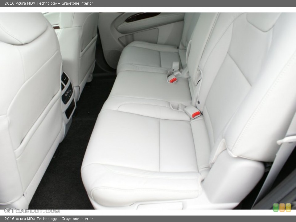 Graystone Interior Rear Seat for the 2016 Acura MDX Technology #102326668