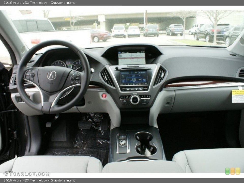 Graystone Interior Dashboard for the 2016 Acura MDX Technology #102326992