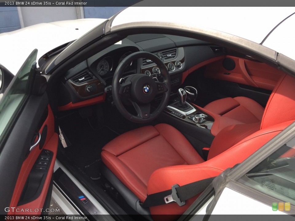 Coral Red Interior Photo for the 2013 BMW Z4 sDrive 35is #102334540