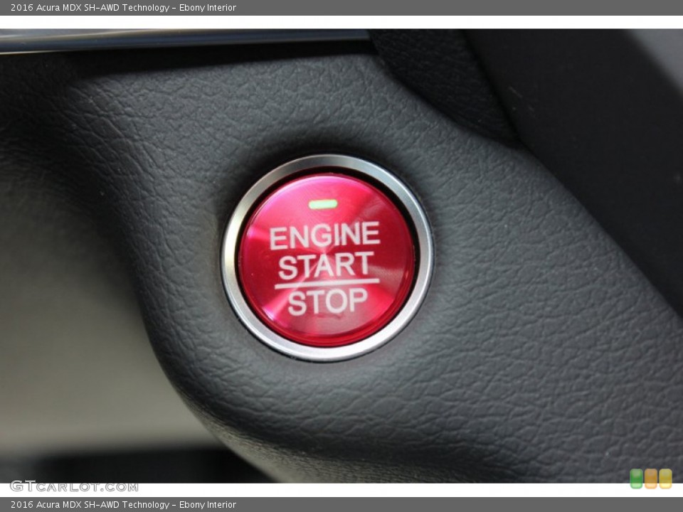 Ebony Interior Controls for the 2016 Acura MDX SH-AWD Technology #102337978