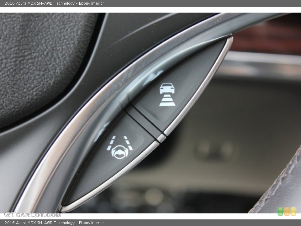 Ebony Interior Controls for the 2016 Acura MDX SH-AWD Technology #102338011