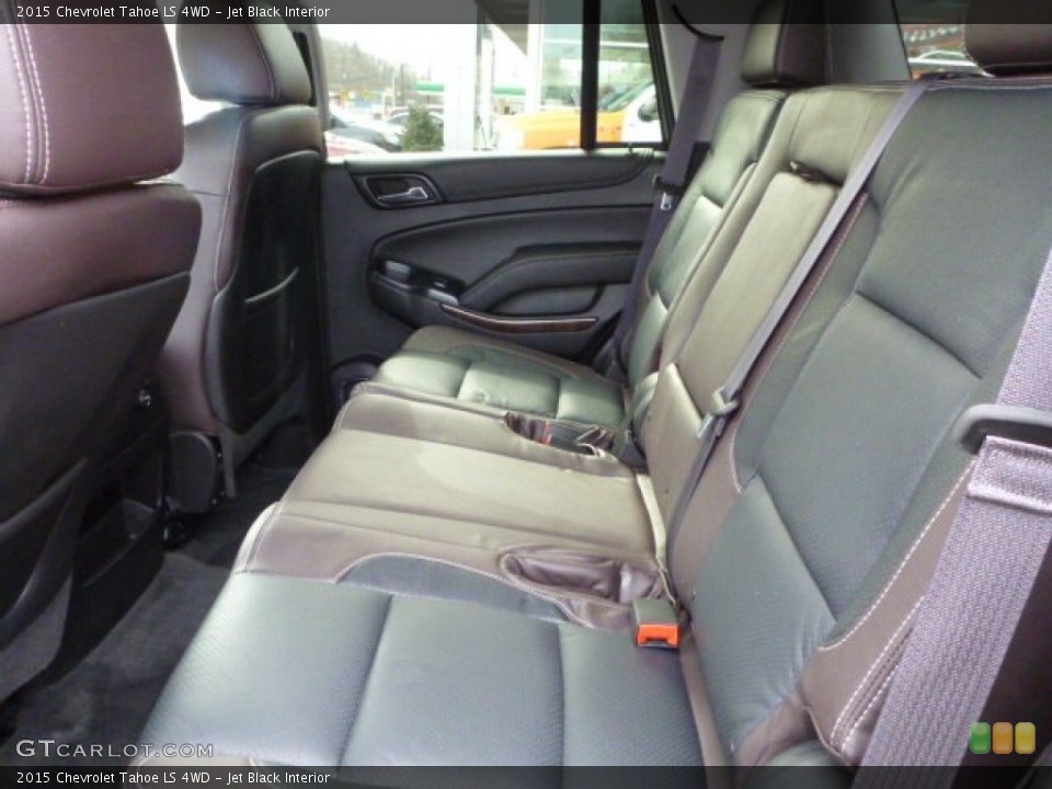 Jet Black Interior Rear Seat for the 2015 Chevrolet Tahoe LS 4WD #102350459