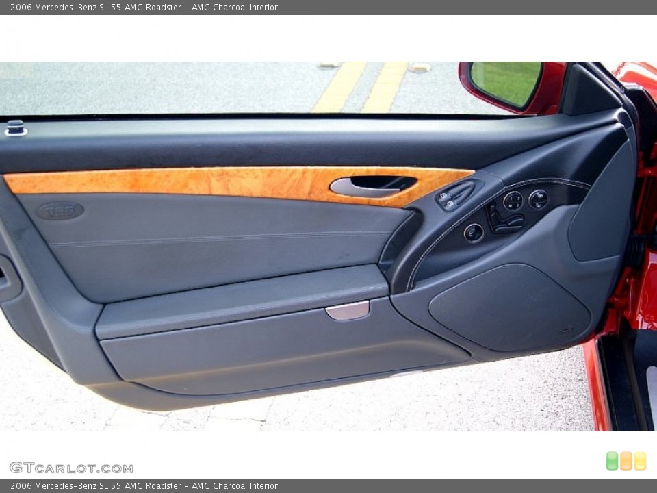 AMG Charcoal Interior Door Panel for the 2006 Mercedes-Benz SL 55 AMG Roadster #102355916