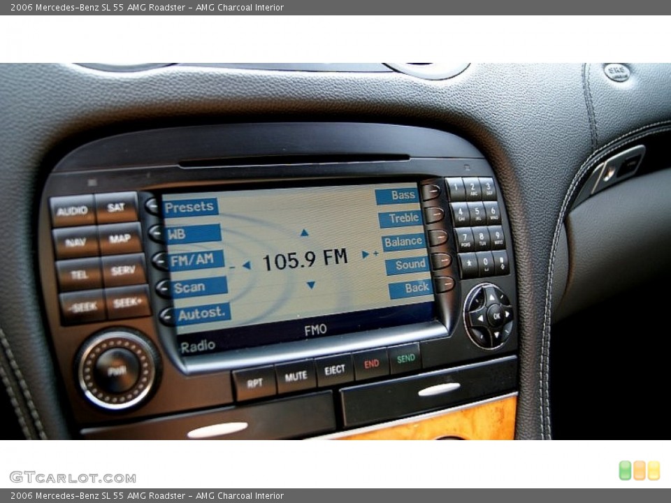 AMG Charcoal Interior Controls for the 2006 Mercedes-Benz SL 55 AMG Roadster #102356354