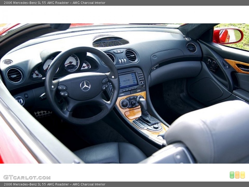 AMG Charcoal Interior Dashboard for the 2006 Mercedes-Benz SL 55 AMG Roadster #102356468