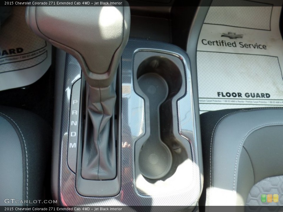 Jet Black Interior Transmission for the 2015 Chevrolet Colorado Z71 Extended Cab 4WD #102357566