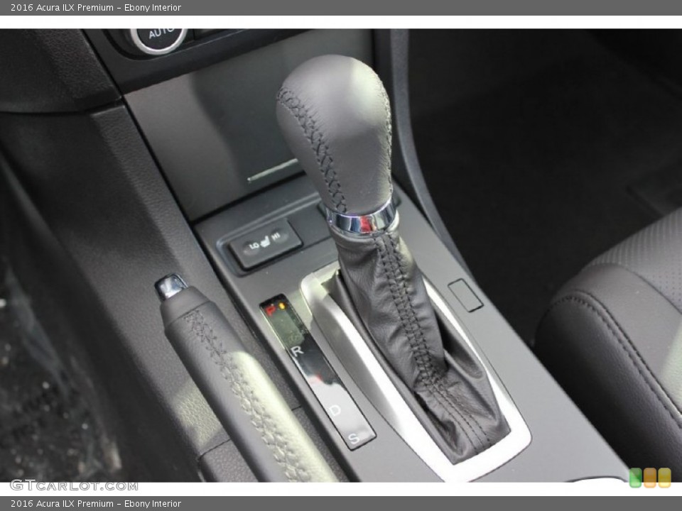 Ebony Interior Transmission for the 2016 Acura ILX Premium #102365636