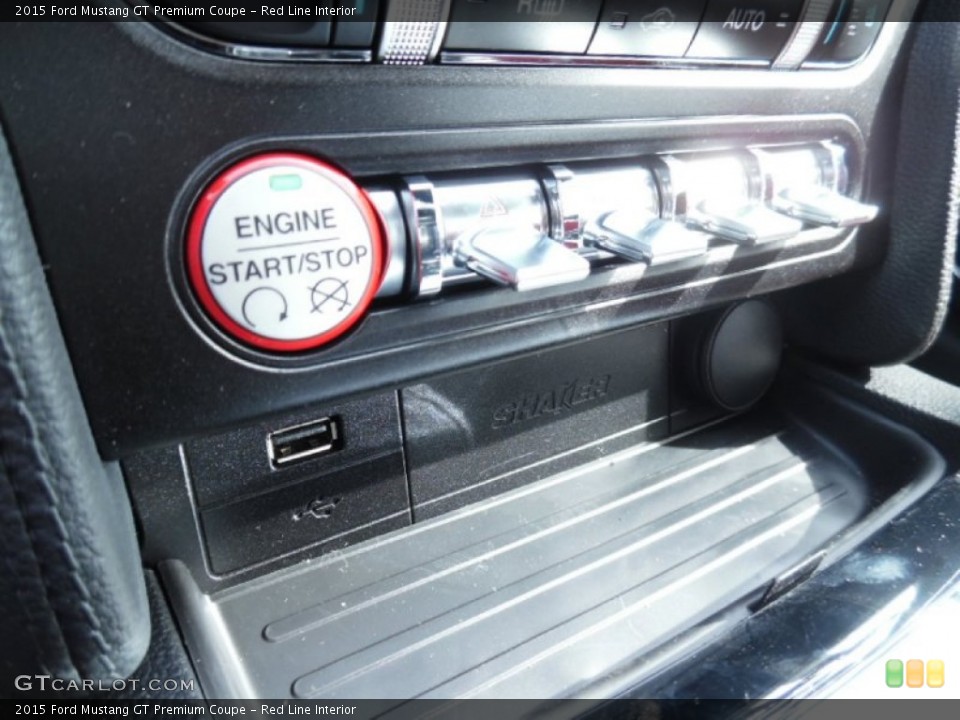Red Line Interior Controls For The 2015 Ford Mustang Gt