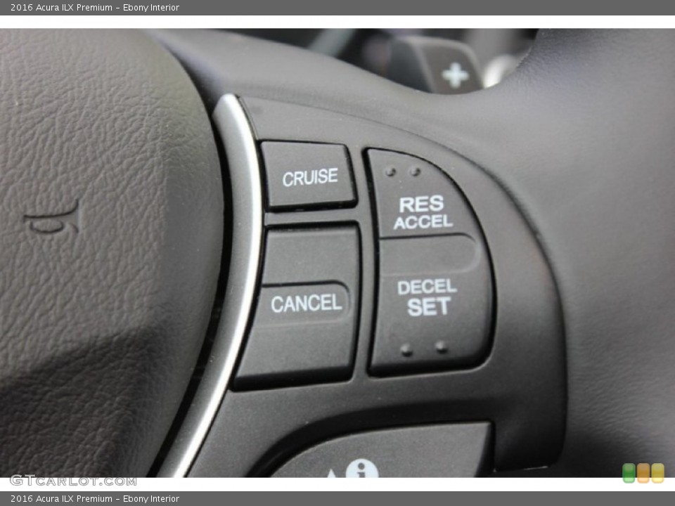 Ebony Interior Controls for the 2016 Acura ILX Premium #102365747
