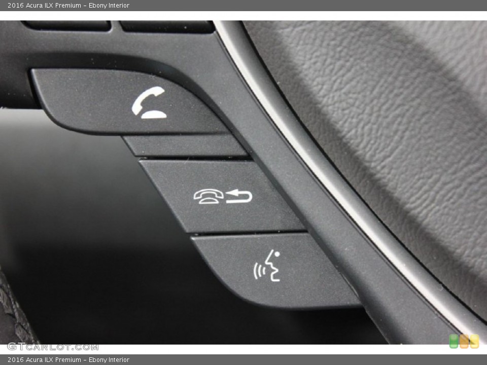 Ebony Interior Controls for the 2016 Acura ILX Premium #102365804