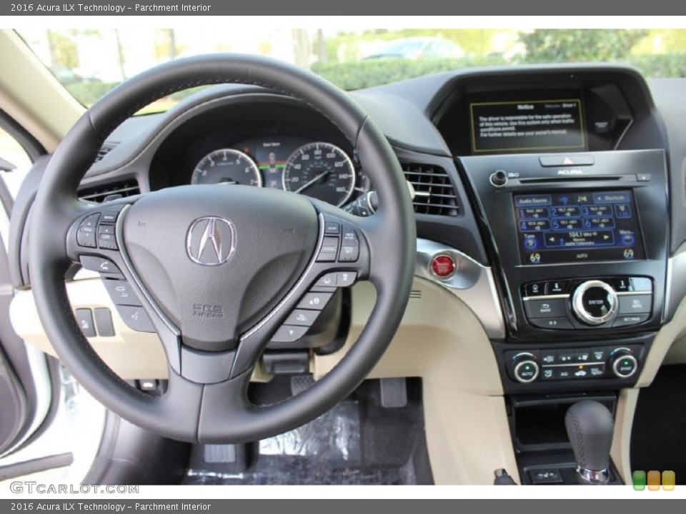 Parchment Interior Steering Wheel for the 2016 Acura ILX Technology #102367540