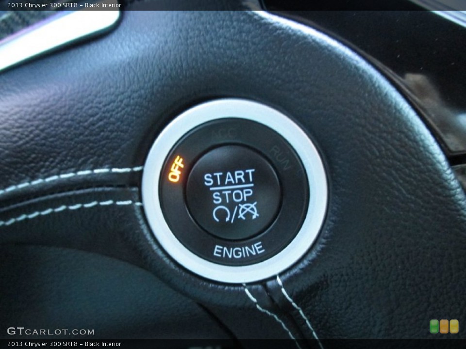 Black Interior Controls for the 2013 Chrysler 300 SRT8 #102369053
