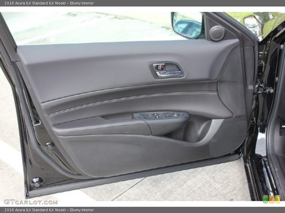 Ebony Interior Door Panel for the 2016 Acura ILX  #102369227