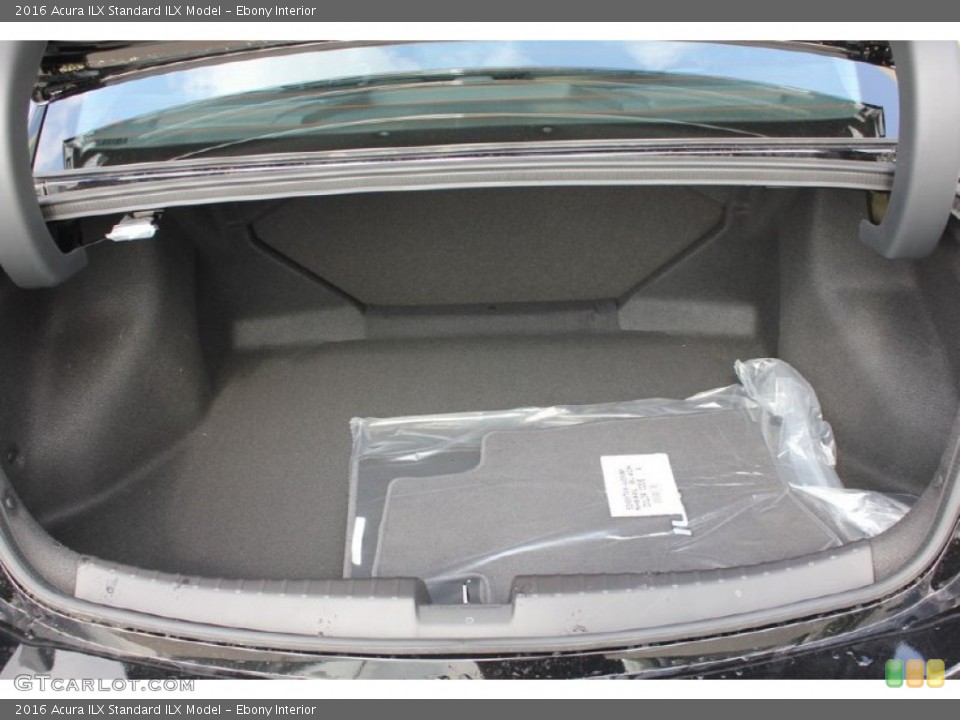 Ebony Interior Trunk for the 2016 Acura ILX  #102369311