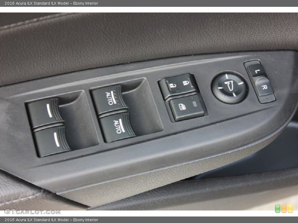 Ebony Interior Controls for the 2016 Acura ILX  #102369479