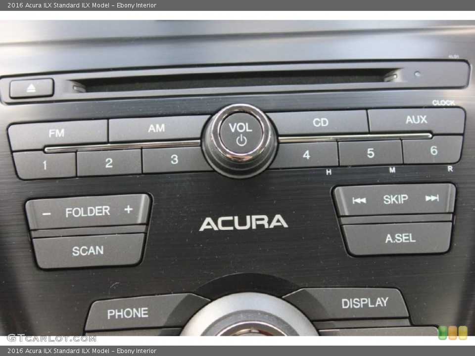 Ebony Interior Controls for the 2016 Acura ILX  #102369629