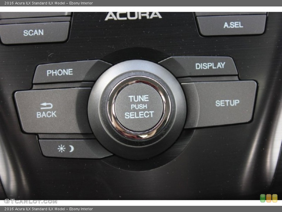 Ebony Interior Controls for the 2016 Acura ILX  #102369647