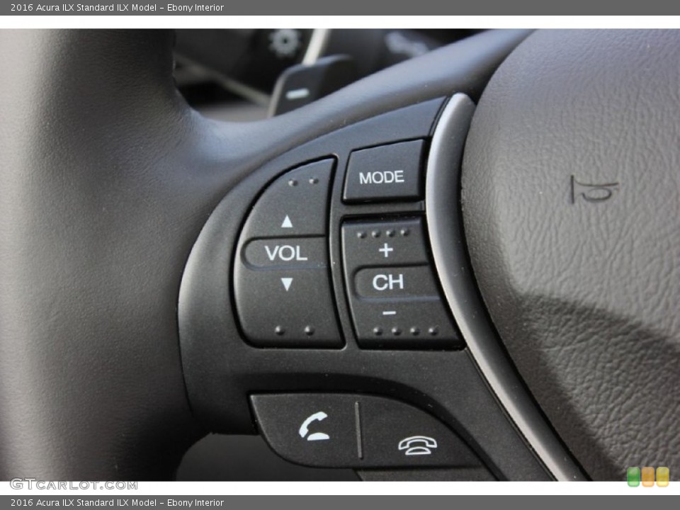 Ebony Interior Controls for the 2016 Acura ILX  #102369818