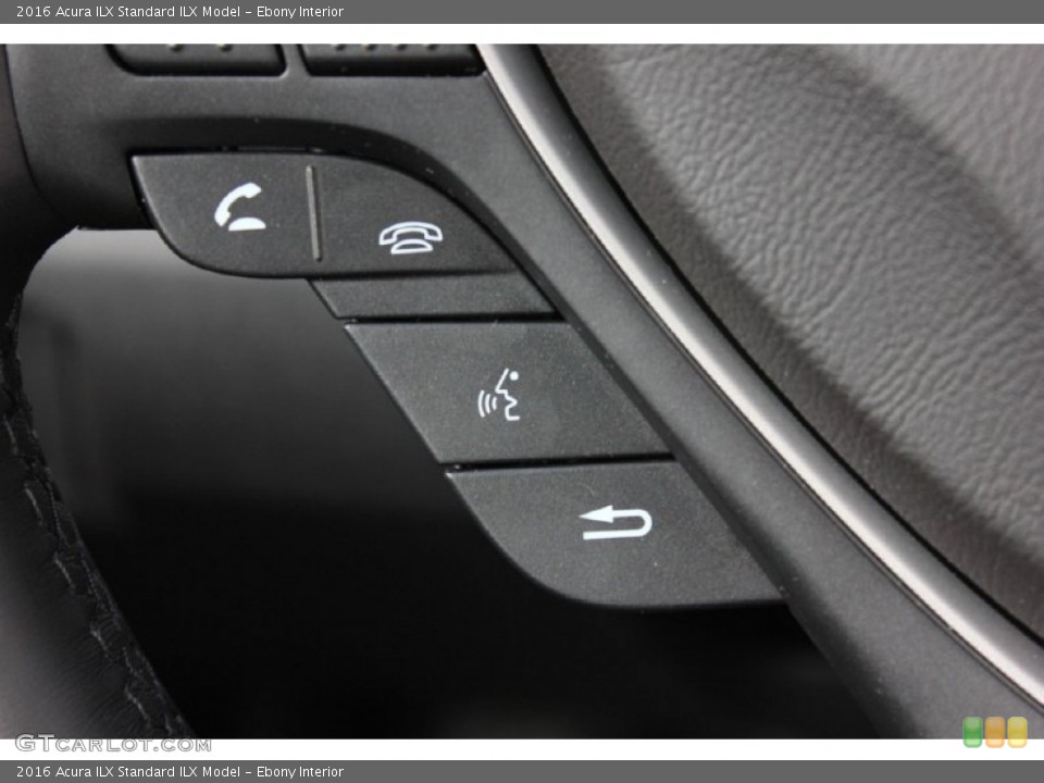 Ebony Interior Controls for the 2016 Acura ILX  #102369839