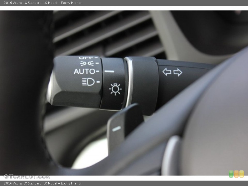Ebony Interior Controls for the 2016 Acura ILX  #102369860