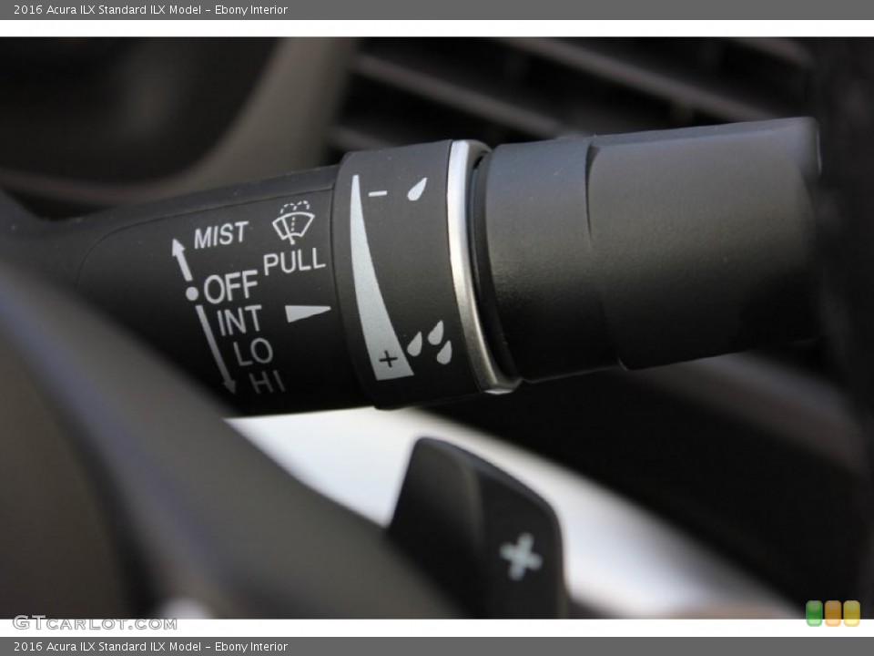 Ebony Interior Controls for the 2016 Acura ILX  #102369881