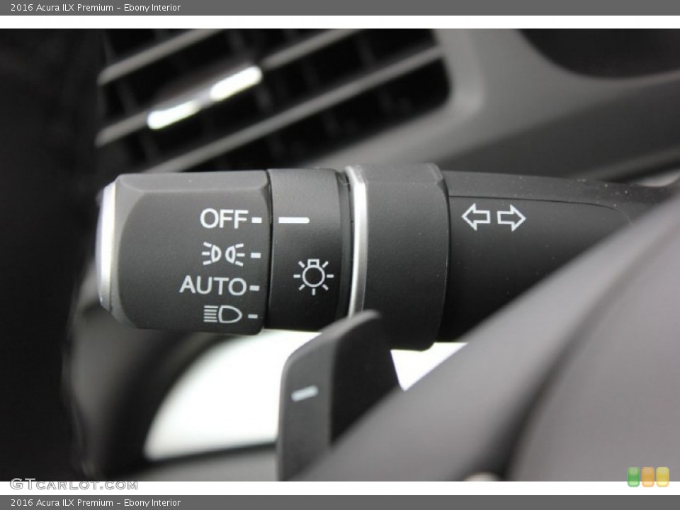 Ebony Interior Controls for the 2016 Acura ILX Premium #102370858