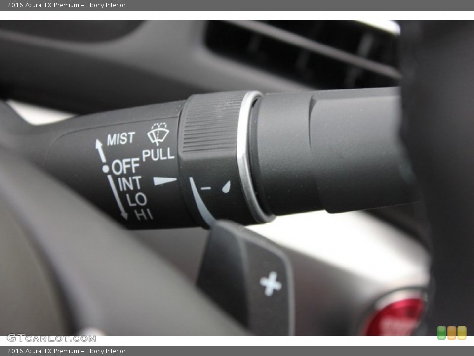 Ebony Interior Controls for the 2016 Acura ILX Premium #102370877
