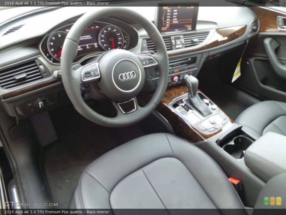 Black Interior Prime Interior for the 2016 Audi A6 3.0 TFSI Premium Plus quattro #102376310