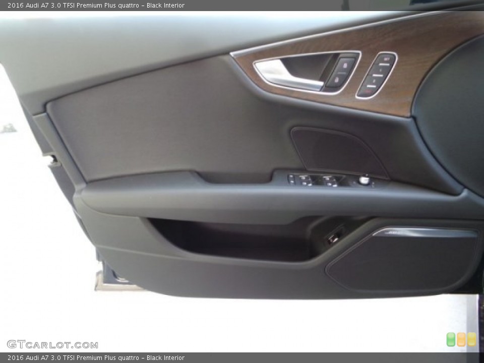 Black Interior Door Panel for the 2016 Audi A7 3.0 TFSI Premium Plus quattro #102376581
