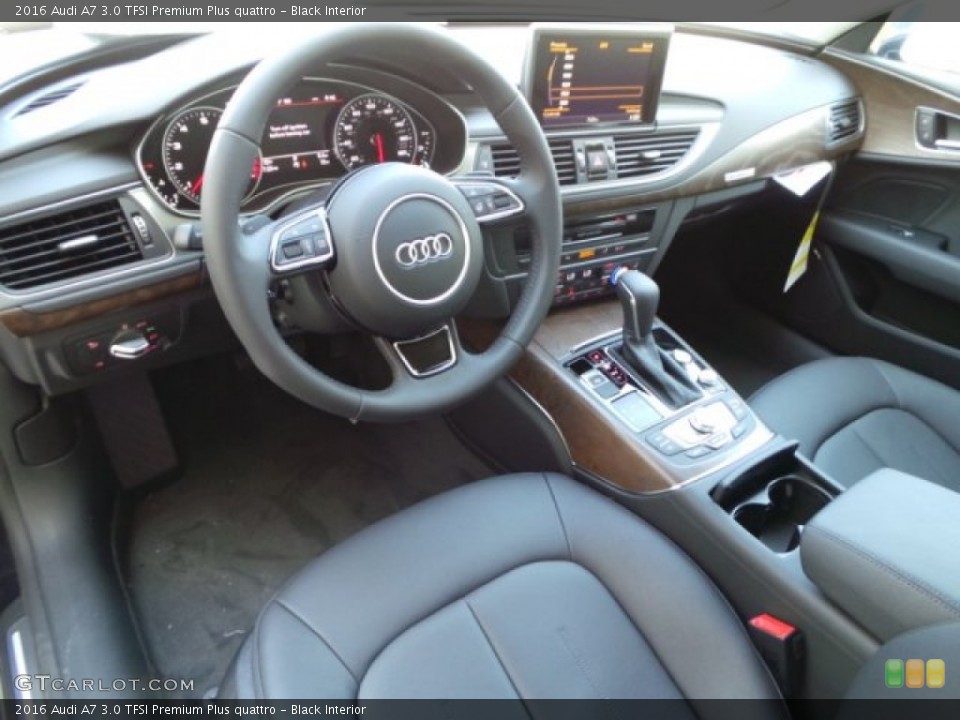 Black Interior Prime Interior for the 2016 Audi A7 3.0 TFSI Premium Plus quattro #102376601