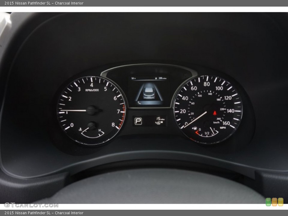 Charcoal Interior Gauges for the 2015 Nissan Pathfinder SL #102380951