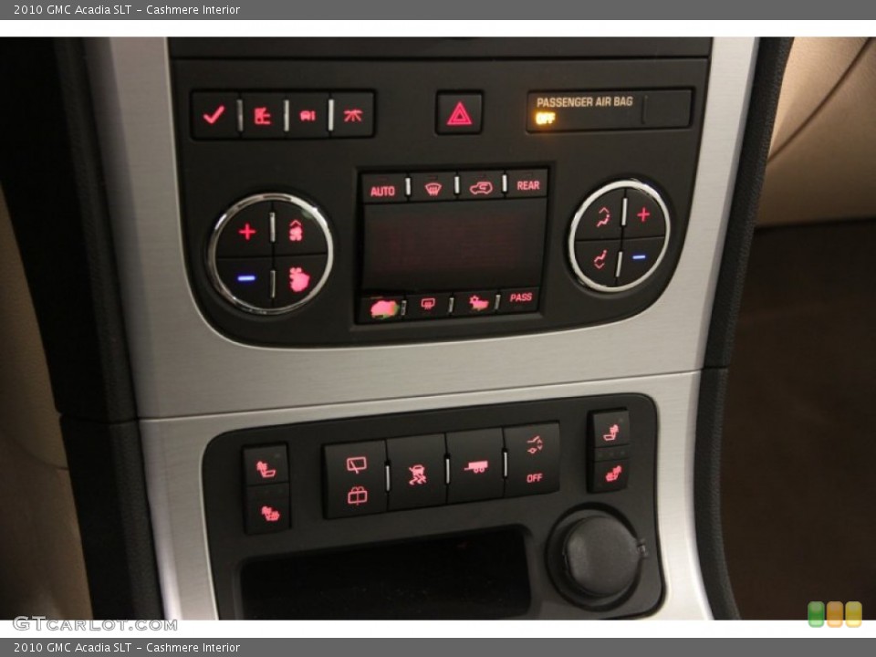 Cashmere Interior Controls for the 2010 GMC Acadia SLT #102382130