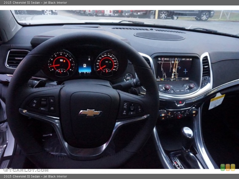Jet Black Interior Dashboard for the 2015 Chevrolet SS Sedan #102386210