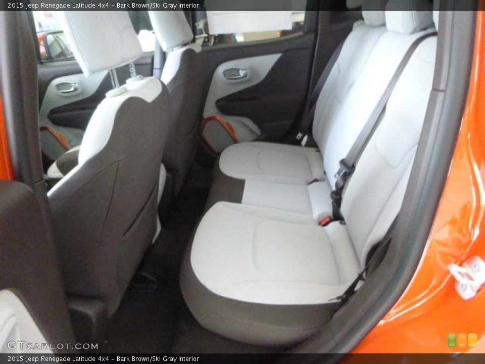 Bark Brown/Ski Gray Interior Rear Seat for the 2015 Jeep Renegade Latitude 4x4 #102392927