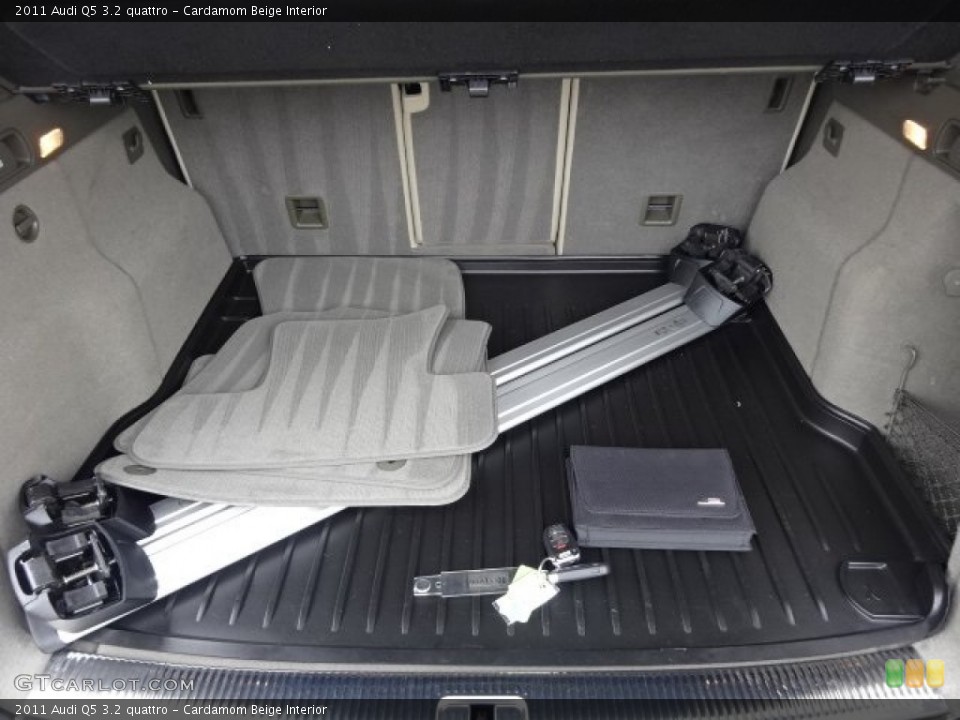 Cardamom Beige Interior Trunk for the 2011 Audi Q5 3.2 quattro #102405338