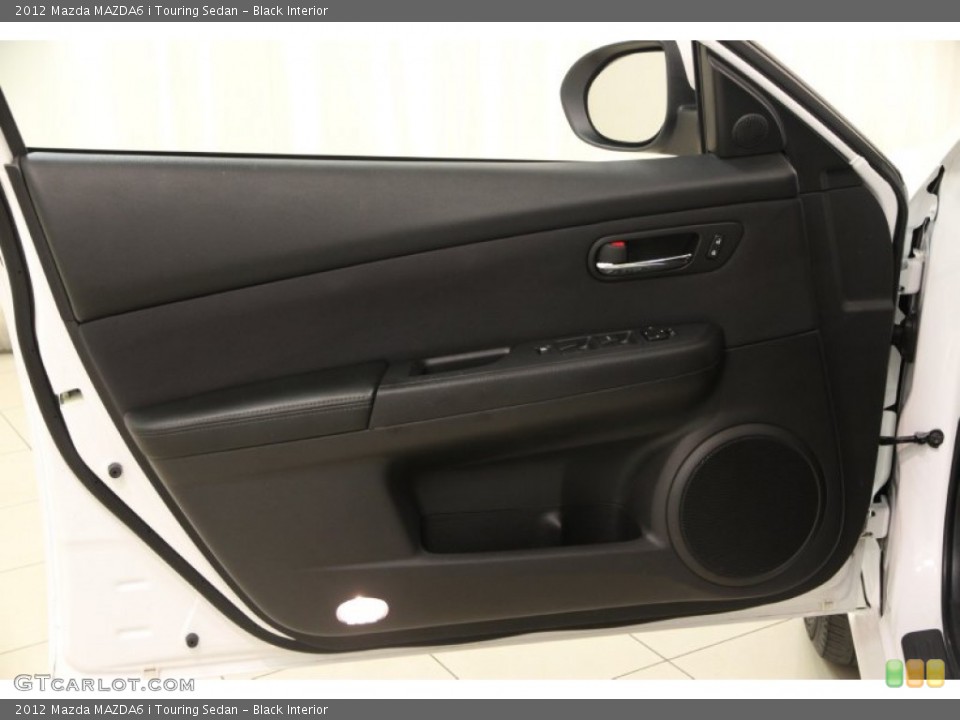 Black Interior Door Panel for the 2012 Mazda MAZDA6 i Touring Sedan #102407348