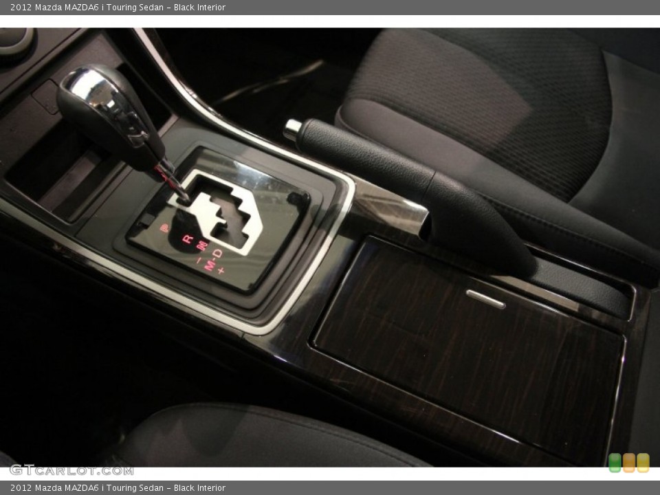 Black Interior Transmission for the 2012 Mazda MAZDA6 i Touring Sedan #102407438