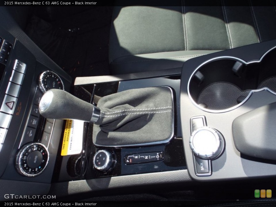 Black Interior Transmission for the 2015 Mercedes-Benz C 63 AMG Coupe #102412516