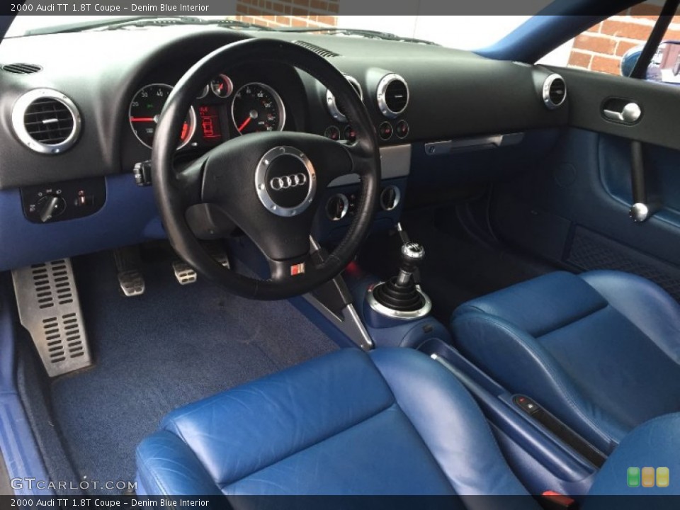 Denim Blue Interior Photo for the 2000 Audi TT 1.8T Coupe #102414613