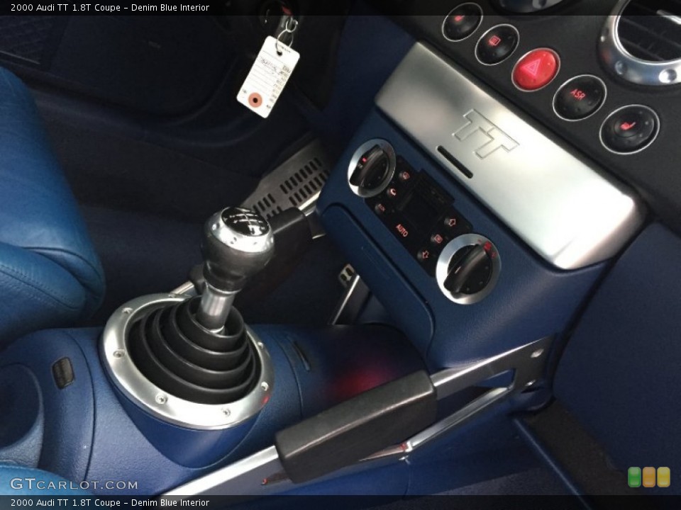 Denim Blue Interior Transmission for the 2000 Audi TT 1.8T Coupe #102414886