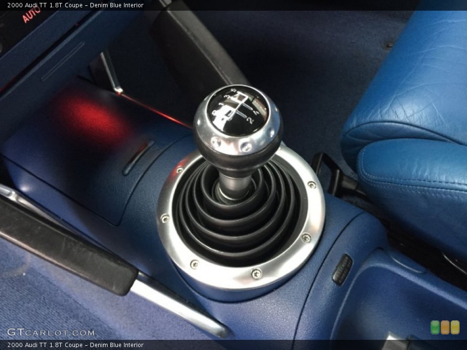 Denim Blue Interior Transmission for the 2000 Audi TT 1.8T Coupe #102415705