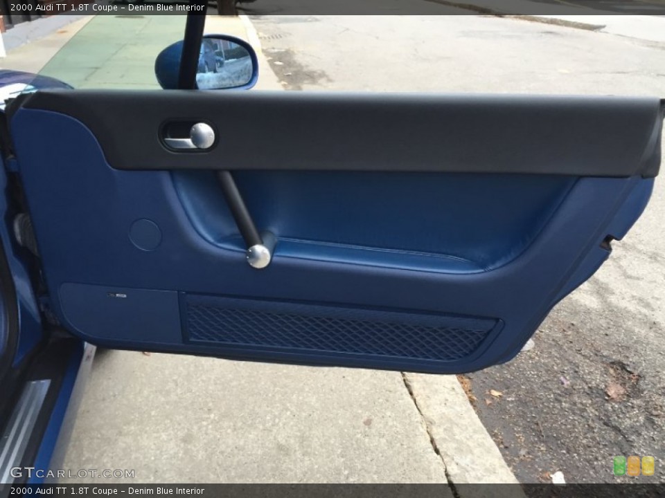 Denim Blue Interior Door Panel for the 2000 Audi TT 1.8T Coupe #102415905