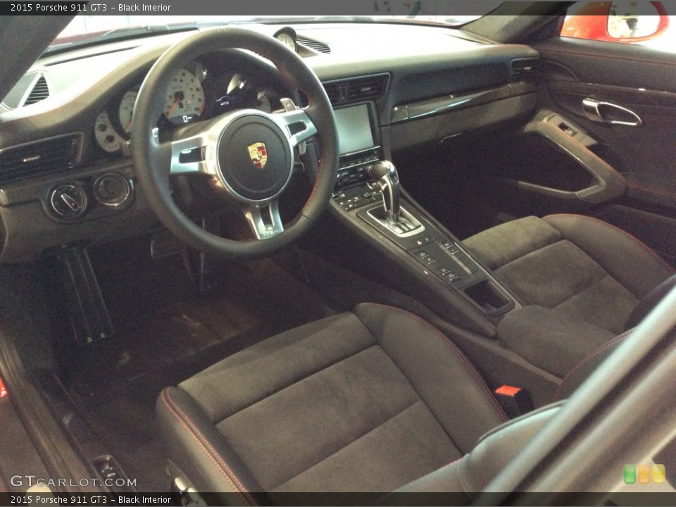 Black Interior Prime Interior for the 2015 Porsche 911 GT3 #102419338