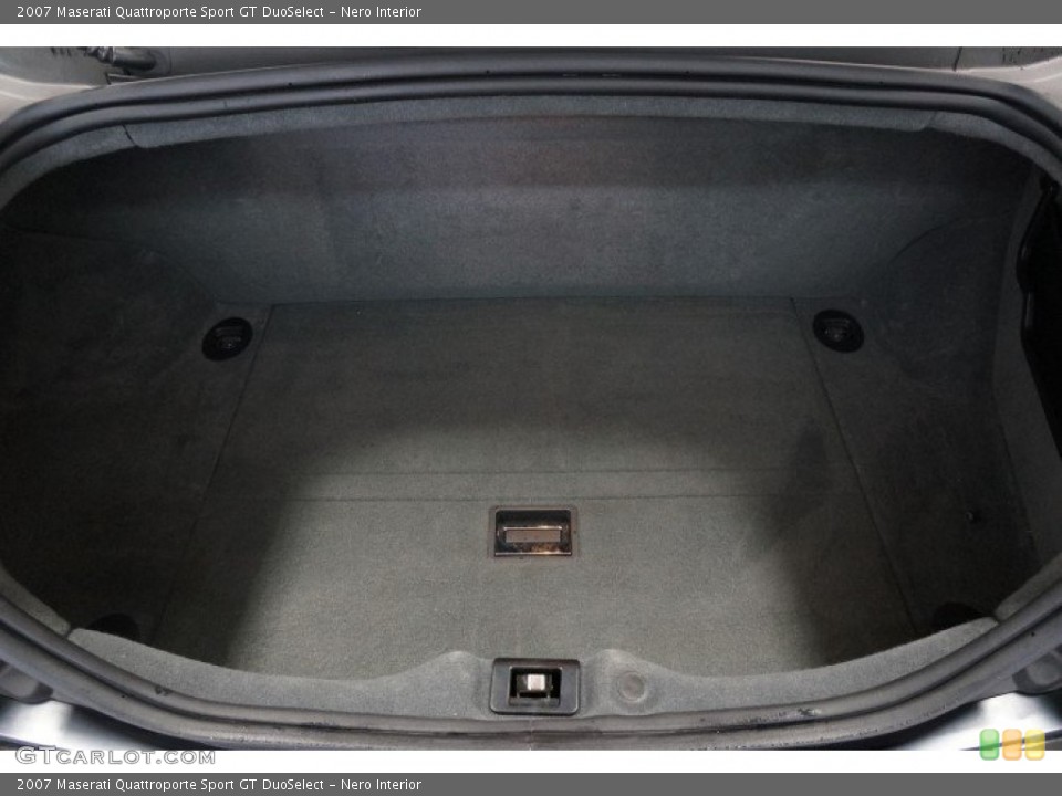 Nero Interior Trunk for the 2007 Maserati Quattroporte Sport GT DuoSelect #102421222