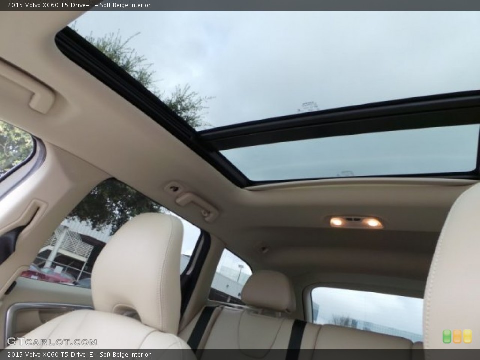 Soft Beige Interior Sunroof for the 2015 Volvo XC60 T5 Drive-E #102431441